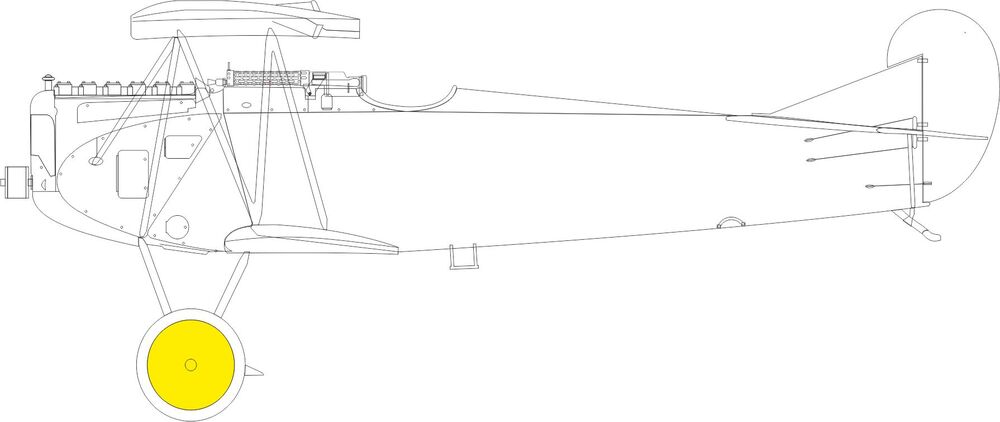 Fokker D.VIIF 1/48 EDUARD