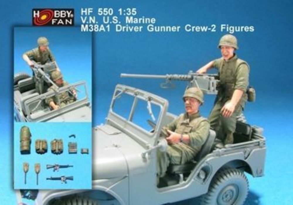 V.N U.S. Marine M38A1 driver gunner-2Fig