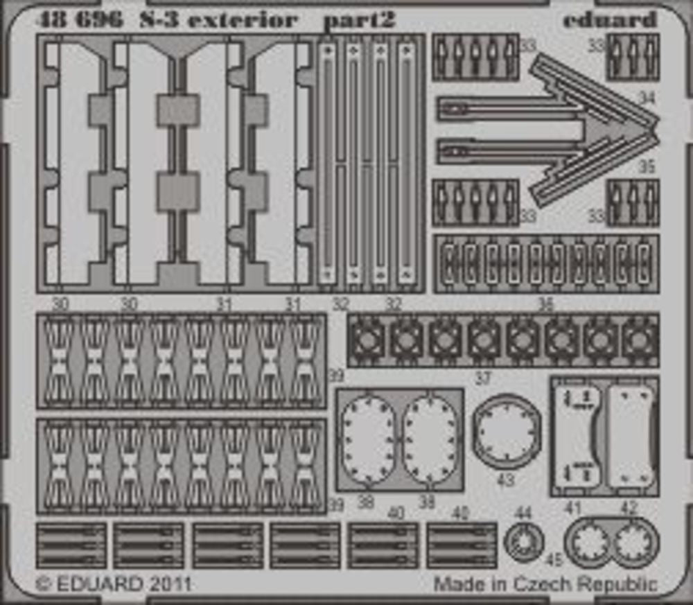 S-3 exterior for Italeri