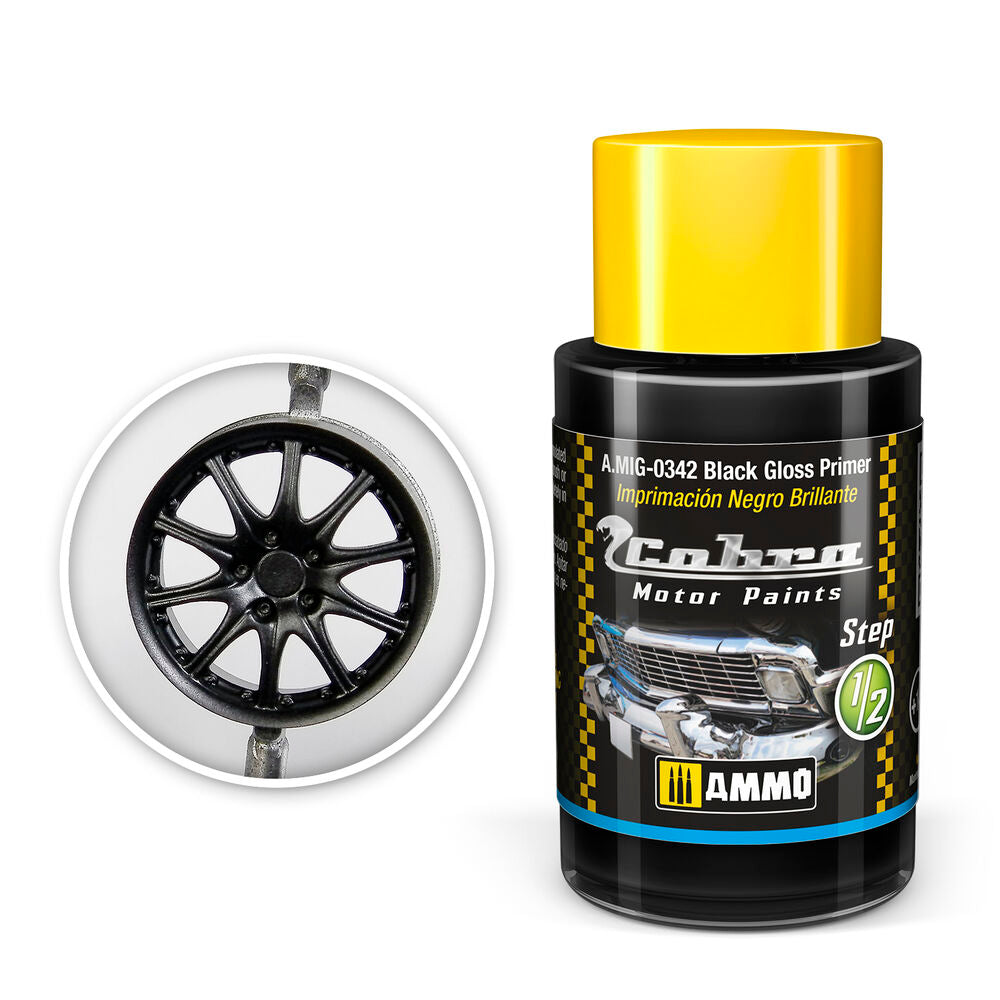 COBRA MOTOR Black Gloss Primer