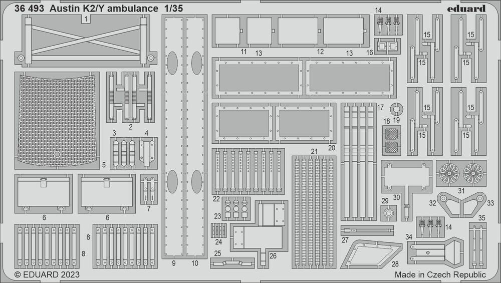 Austin K2/Y ambulance for AIRFIX