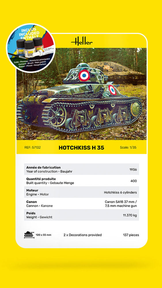 STARTER KIT HOTCHKISS H35