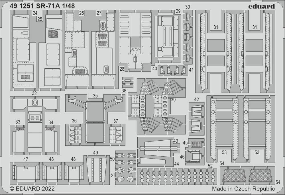 SR-71A interior for REVELL