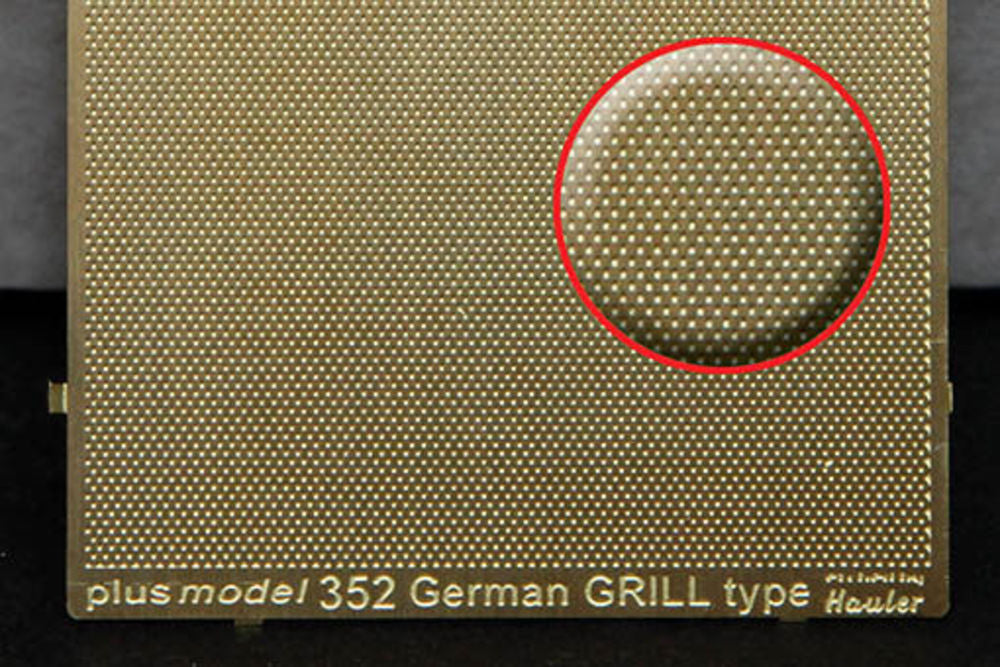 Engraved plate - German Grill