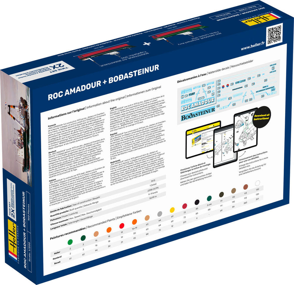 STARTER KIT Twin Set Roc Amadour + Bordasteinur