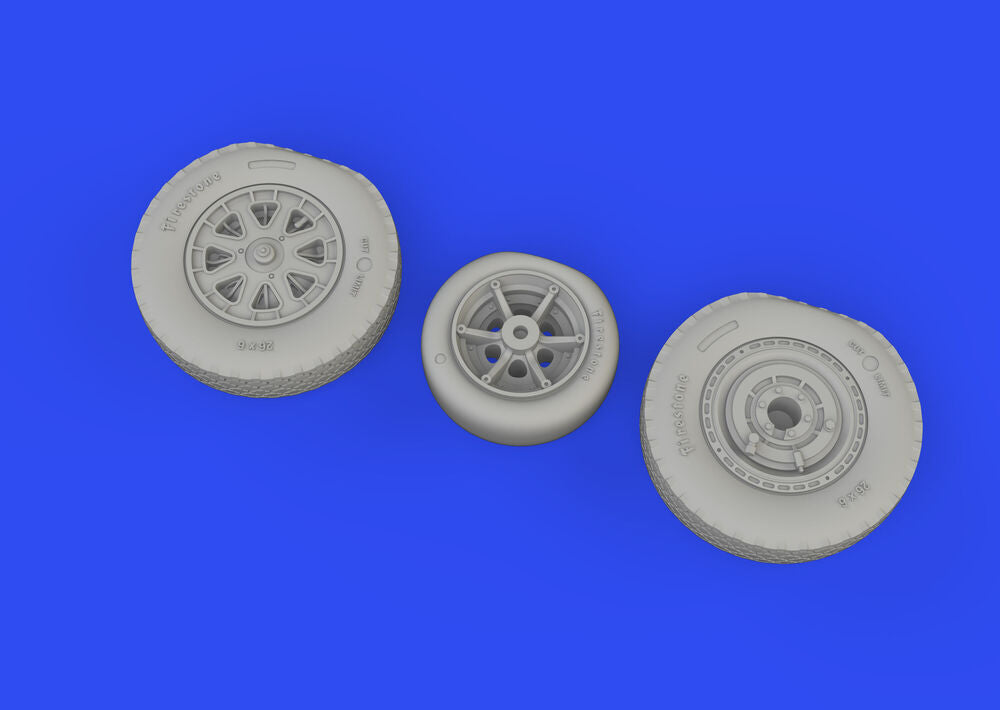 P-39Q wheels PRINT1/72 for ARMA HOBBY