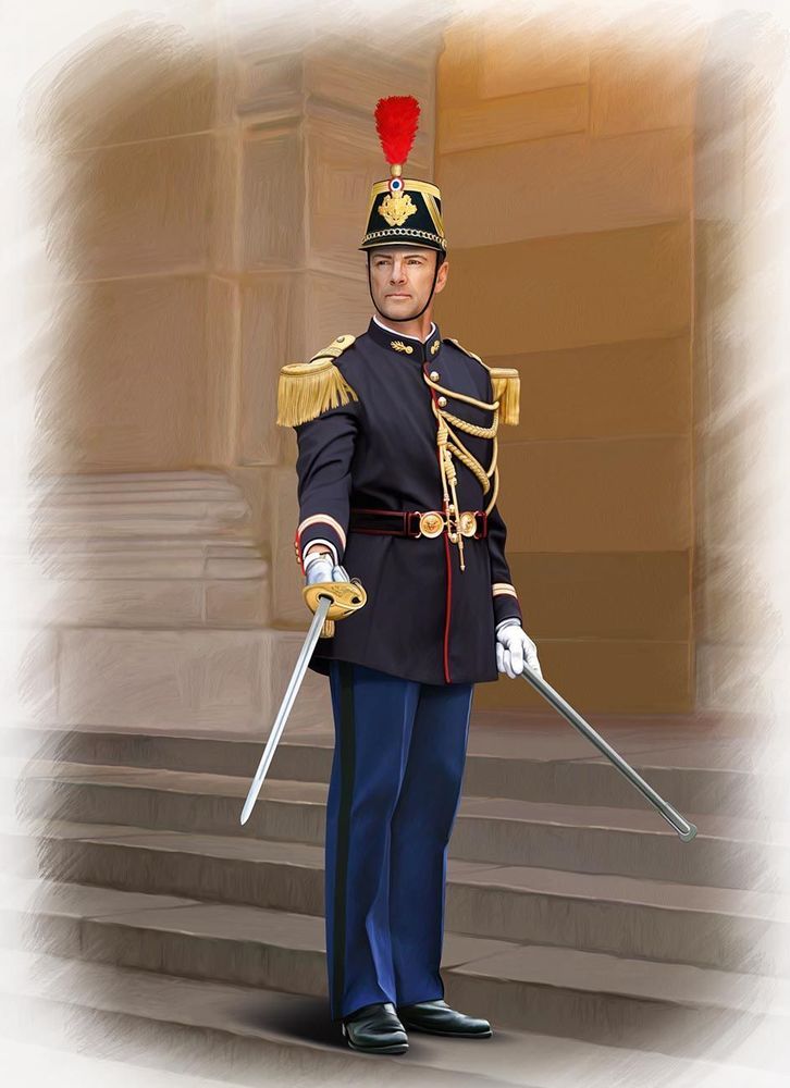 French Republican Guard Officer