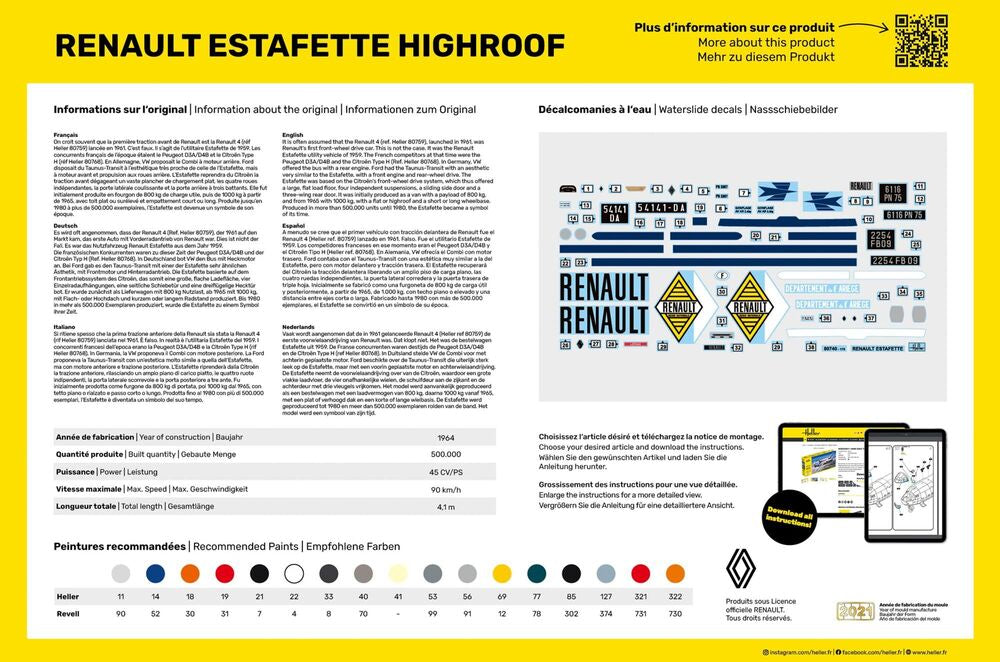 STARTER KIT Estafette Highroof