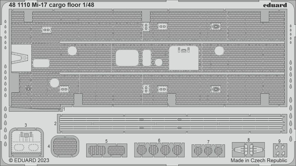 Mi-17 cargo floor 1/48 AMK