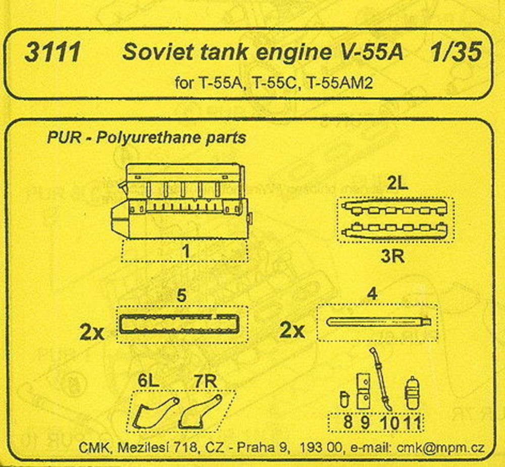 V-55A Soviet Tank Engine