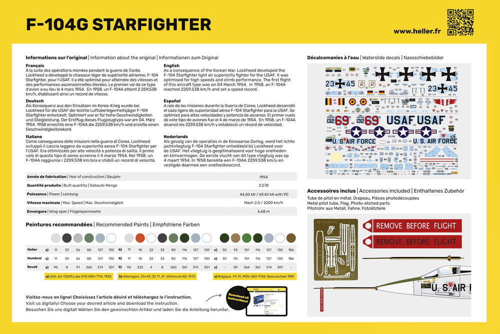 STARTER KIT F-104G Starfighter