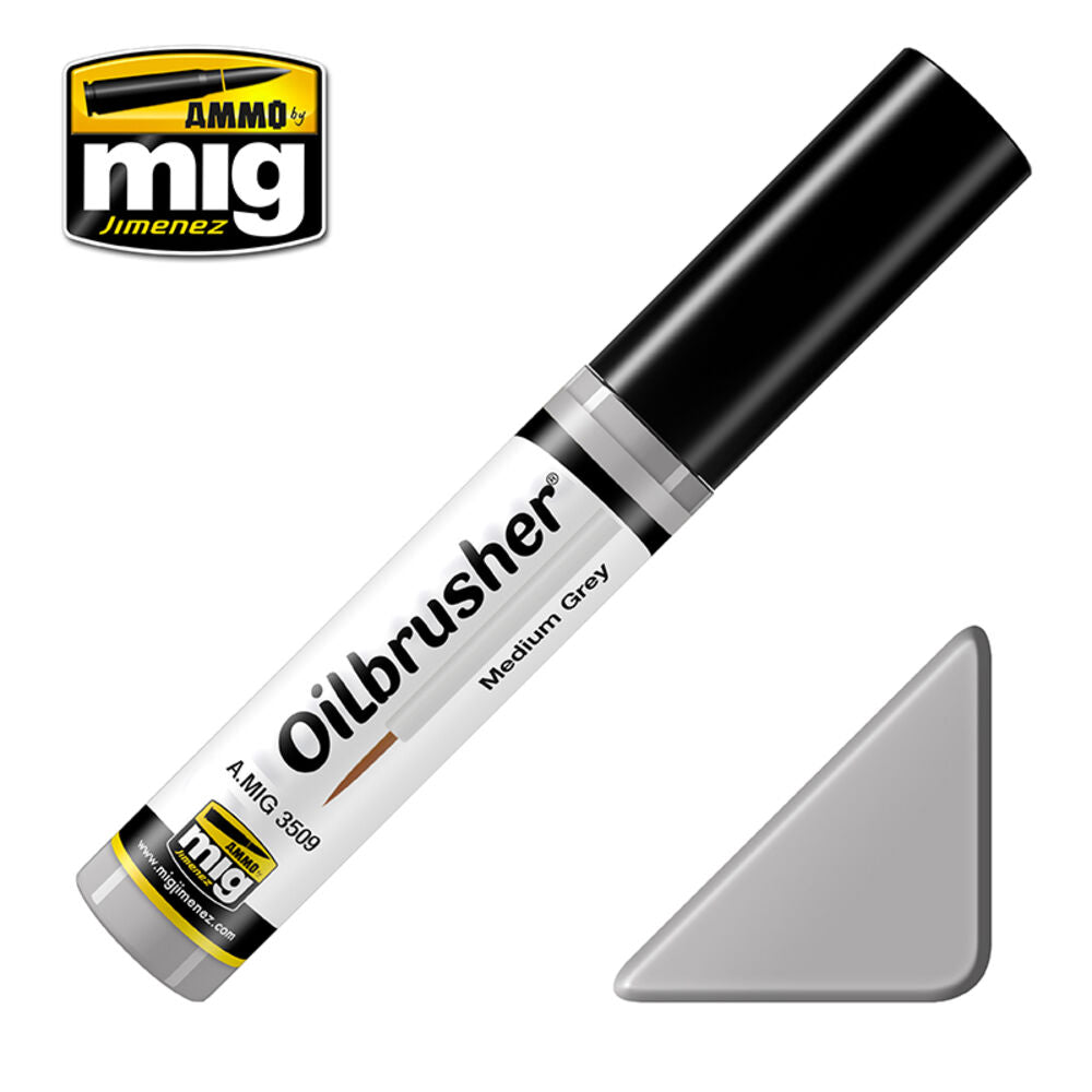 OILBRUSHER Medium Grey