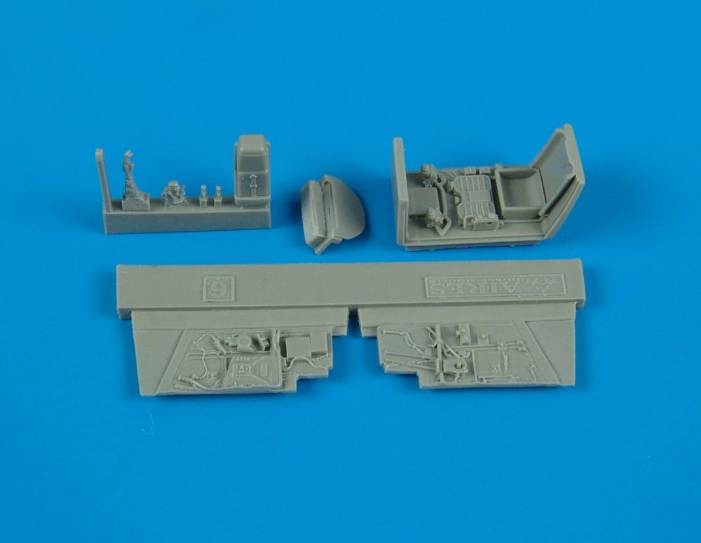 BF 109G-6 cockpit set F��r FINE MODELS Bausatz