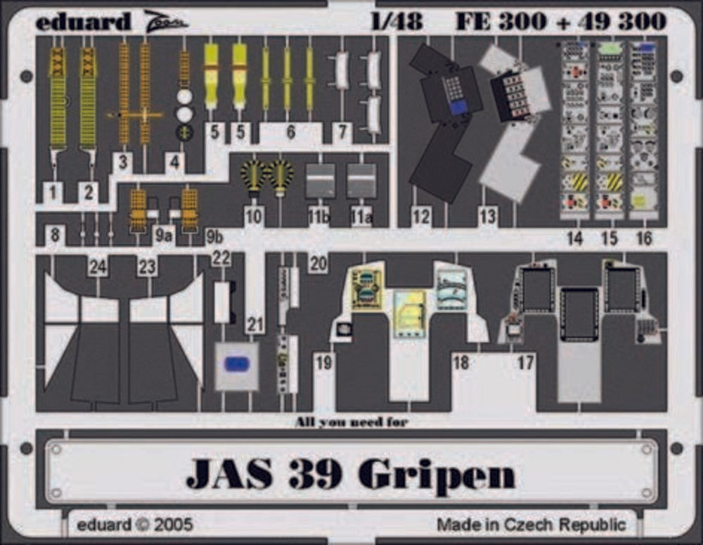 JAS-39 Gripen f��r Italeri Bausatz