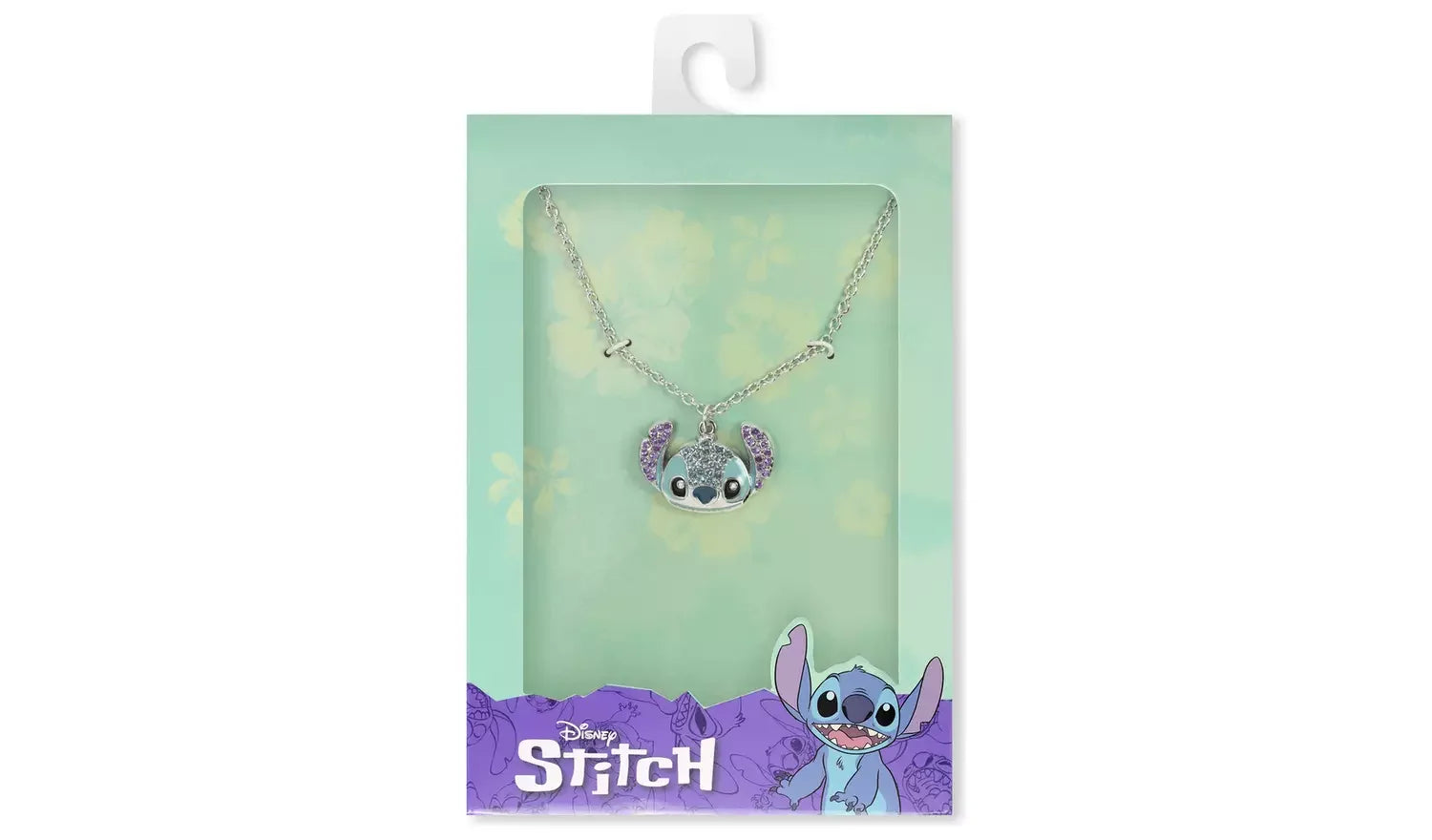 STITCH - Head - Crystal Pendant Necklace 16mm