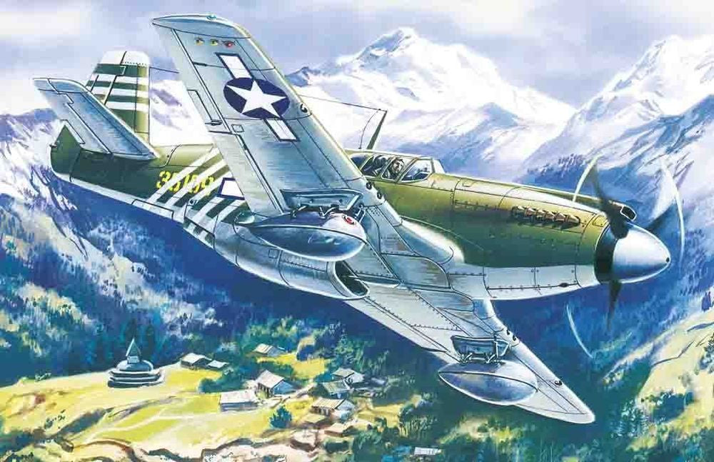 Mustang P-51A  WWII American Fighter