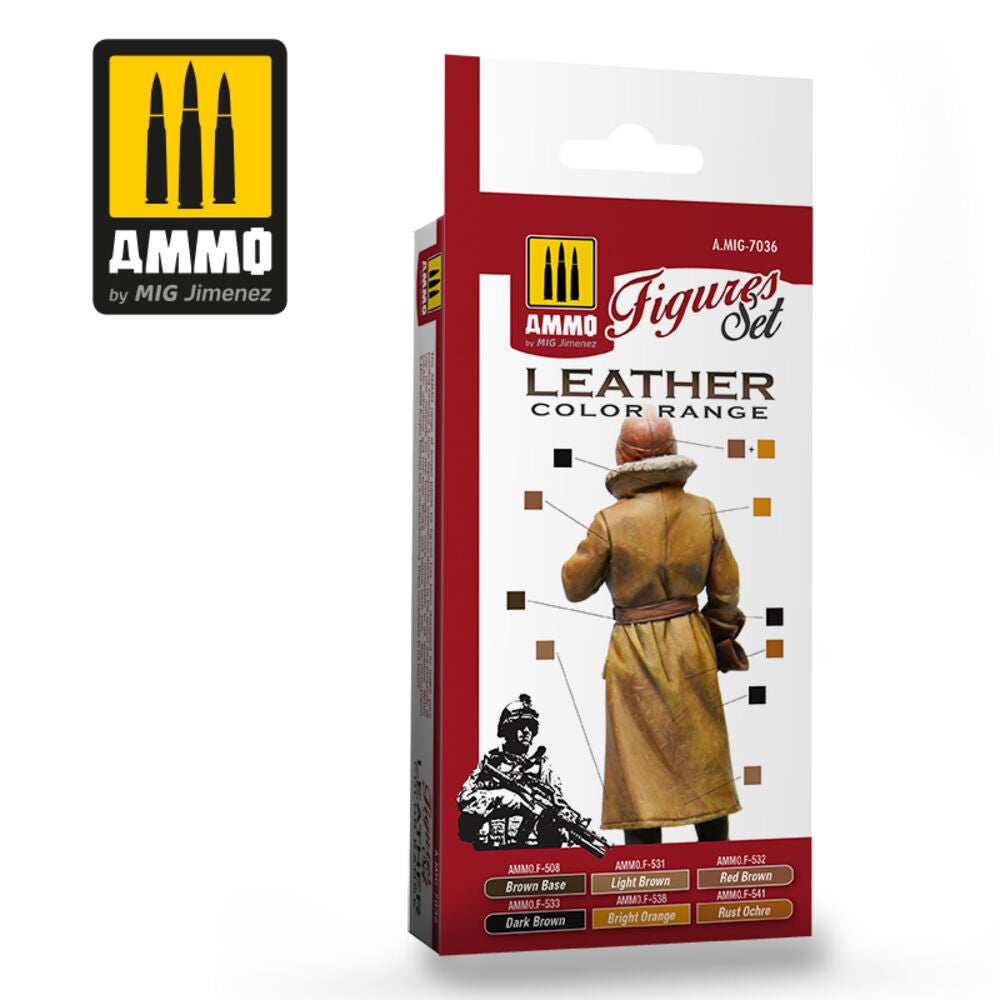 Leather Figures Set