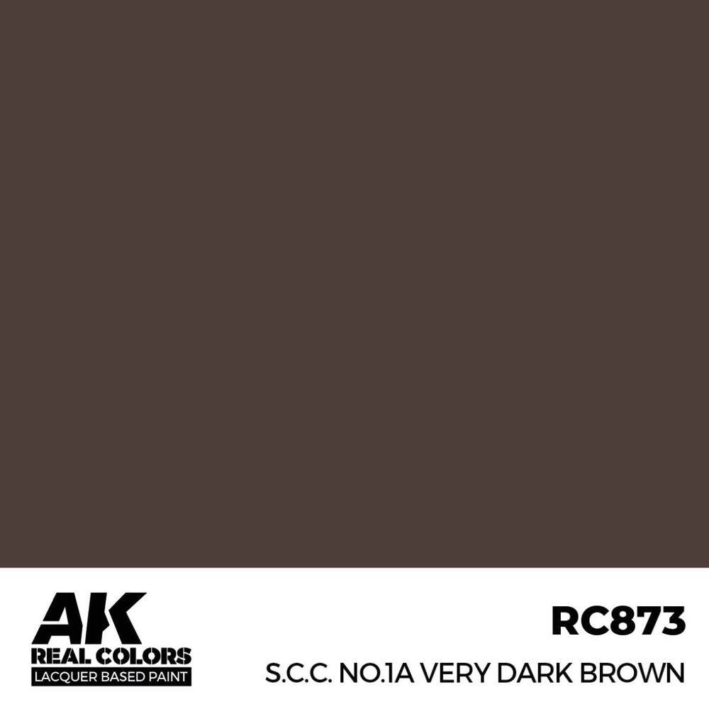 S.C.C. No.1A Very Dark Brown 17 ml.