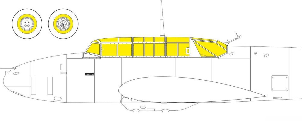 Bf 110E for EDUARD