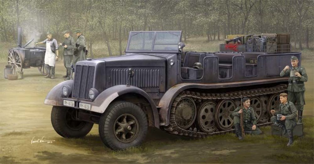 Sd.Kfz.8(DB9)Half-Track Artillery Tractor