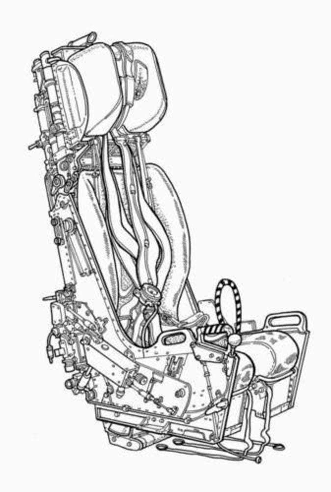 TSR-2 Ejection seats f��r Airfix Bausatz