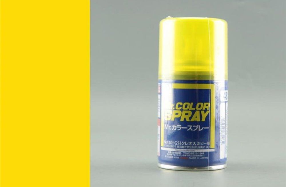 Mr Hobby -Gunze Mr. Color Spray (100 ml) Clear Yellow