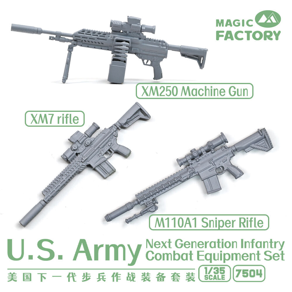 U.S.Army Next Generation Infantry Combat Equipment Resin Set