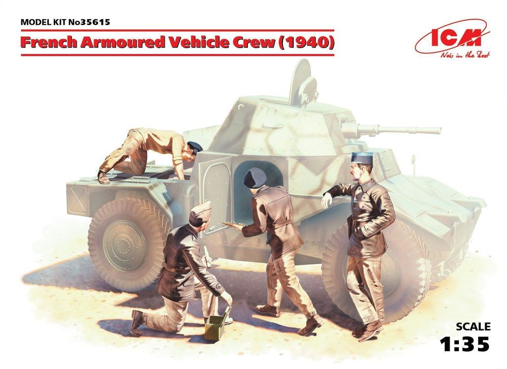 French Armoured Vehicle Crew 1940