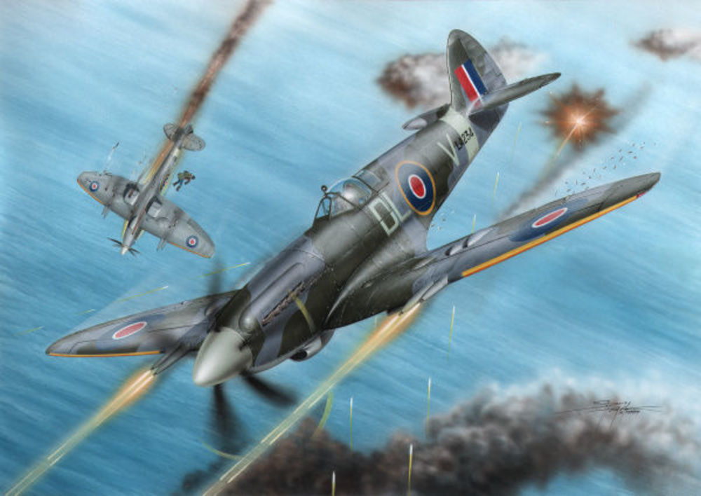 Spitfire F Mk.21 No.91 Sq.RAF in WWII