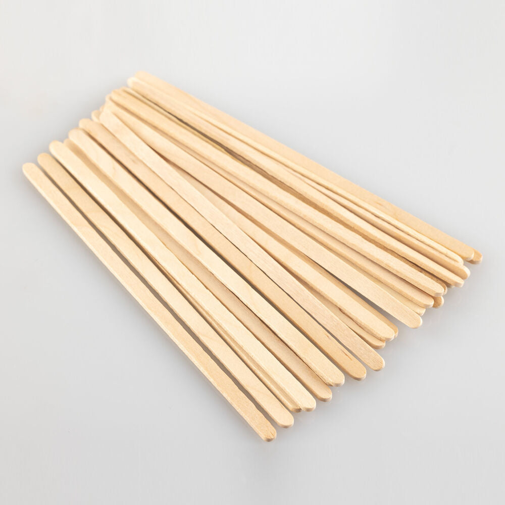 Wooden paint stirring sticks (25 pieces)