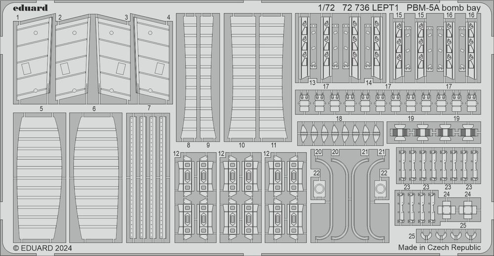 PBM-5A bomb bay 1/72 ACADEMY