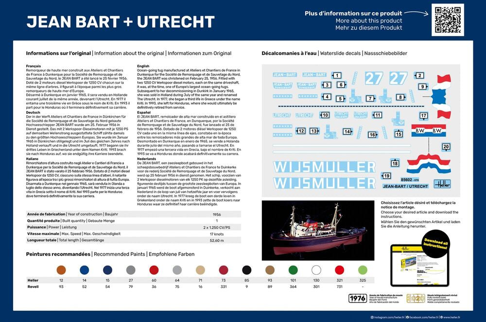 JEAN BART + UTRECHT Twinset