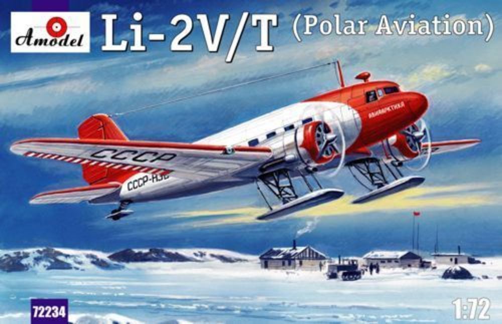 Lisunow Li-2V/T Soviet polar aircraft