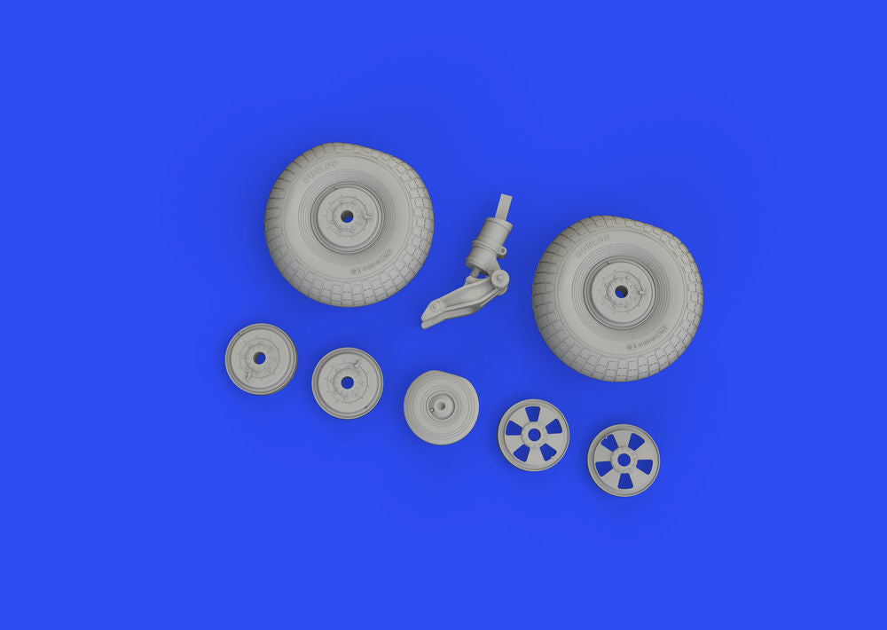 Mosquito wheels 1/48