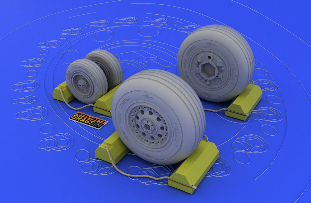 F-4J/S wheels for Tamiya