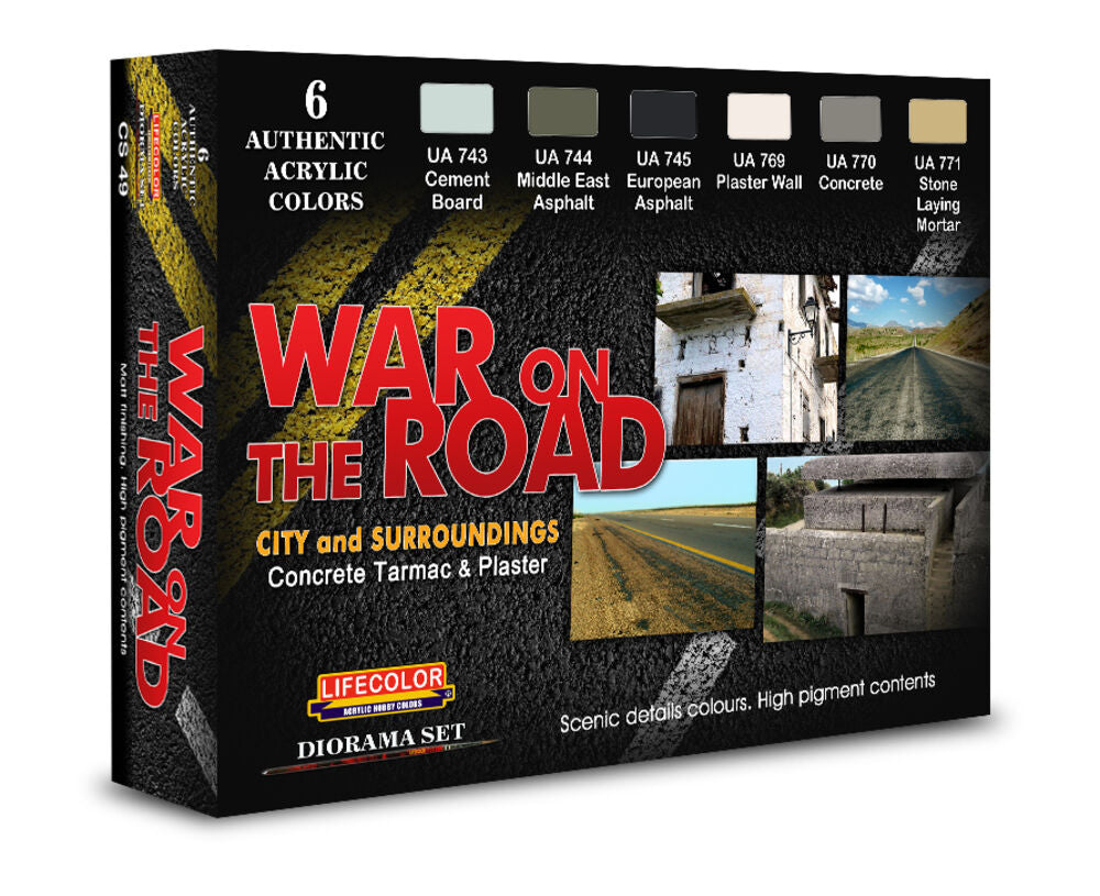 War On The Road ��� Concrete Tarmac & Plaster 6 x 22 ml