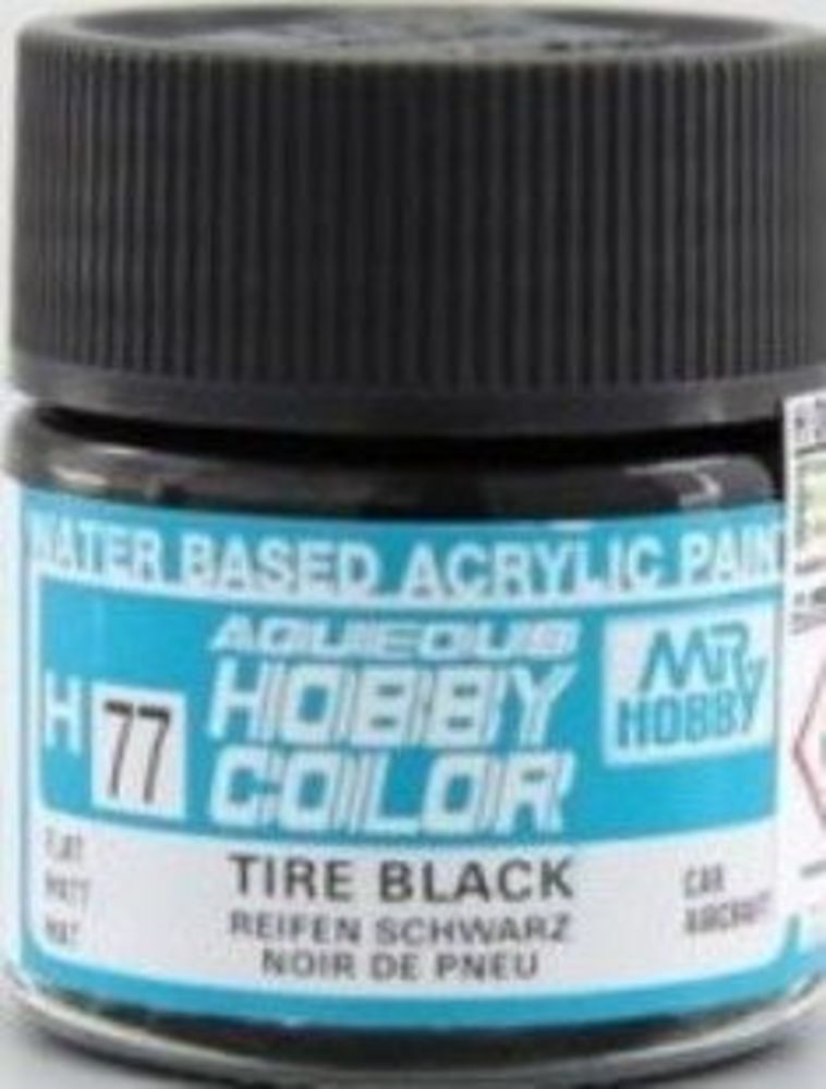 Mr Hobby -Gunze Acrysion (10 ml) Tire Black