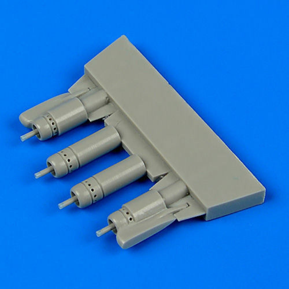 F4U-5 Corsair gun barrels with pylons for Hasegawa