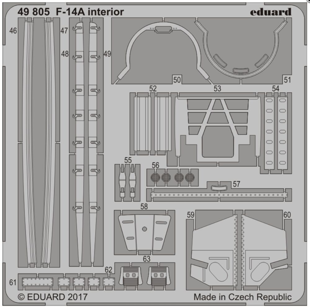 F-14A interior for Tamiya