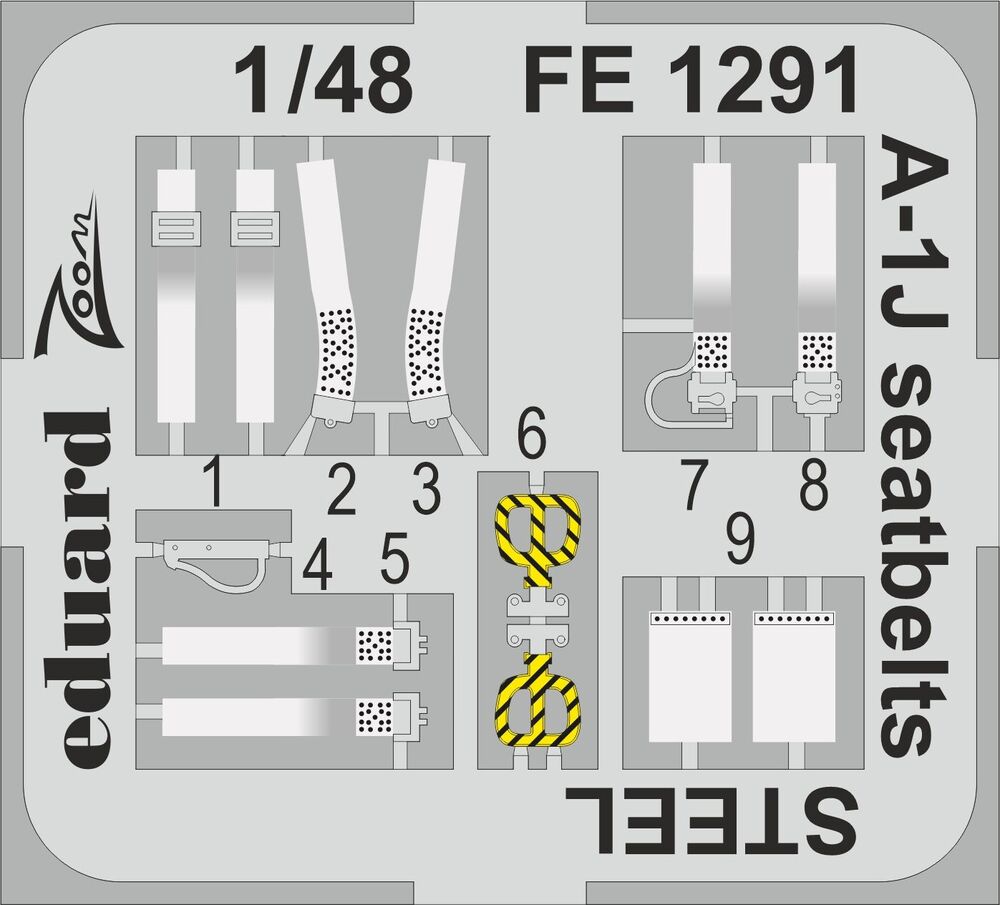 A-1J seatbelts STEEL