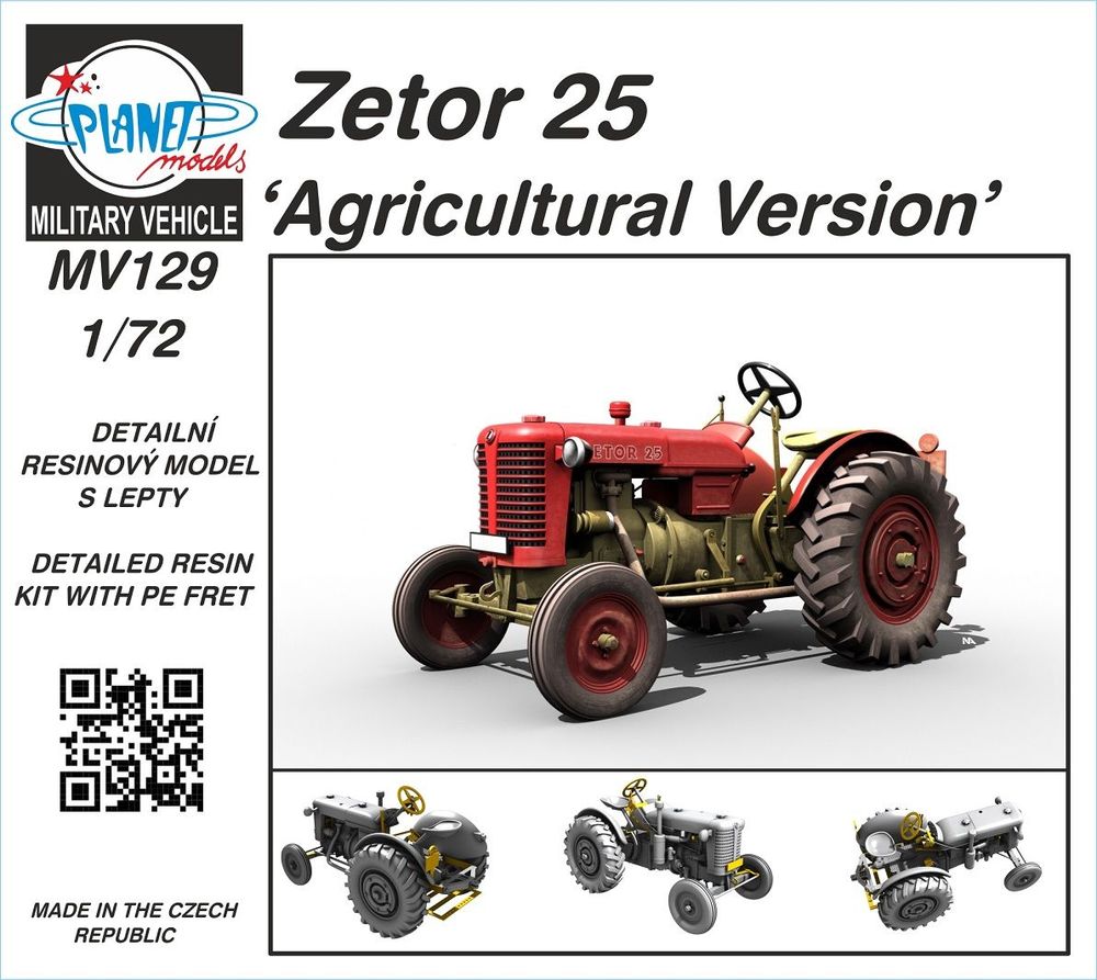 Zetor 25 Agricultural Version