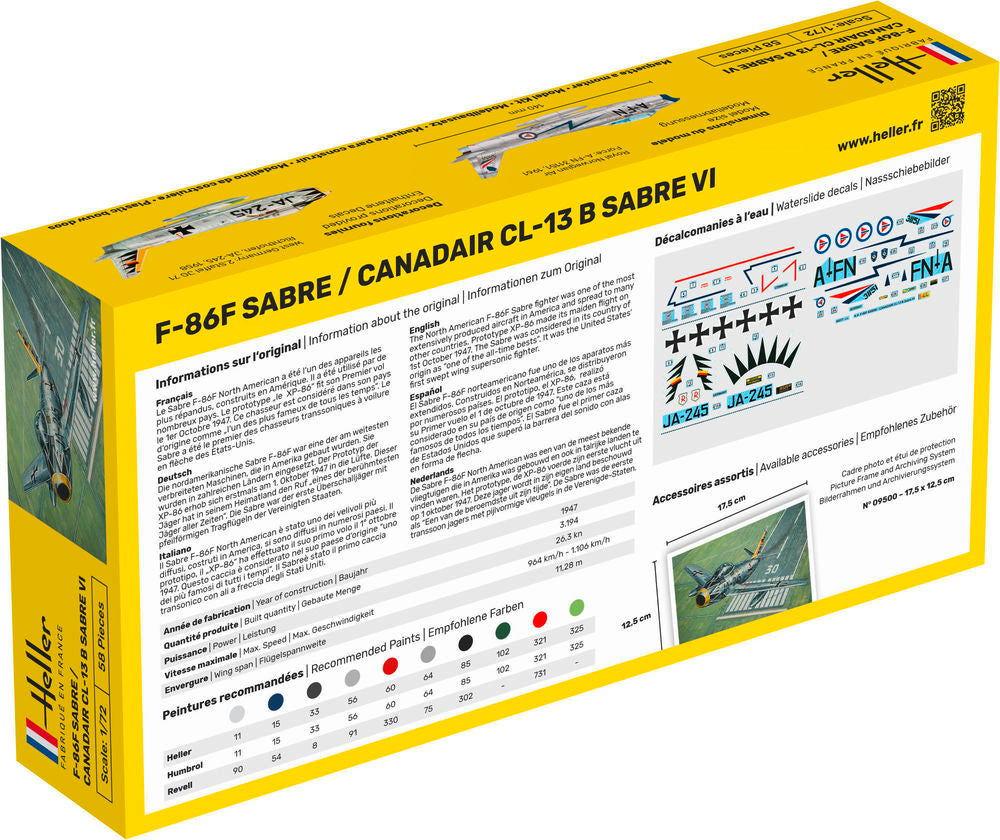 F-86F SABRE / CANADAIR CL-13 B Sabre VI