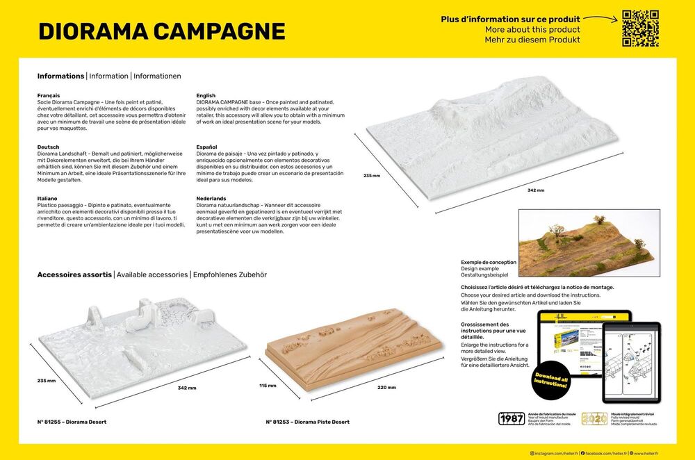 Socle Diorama Campagne