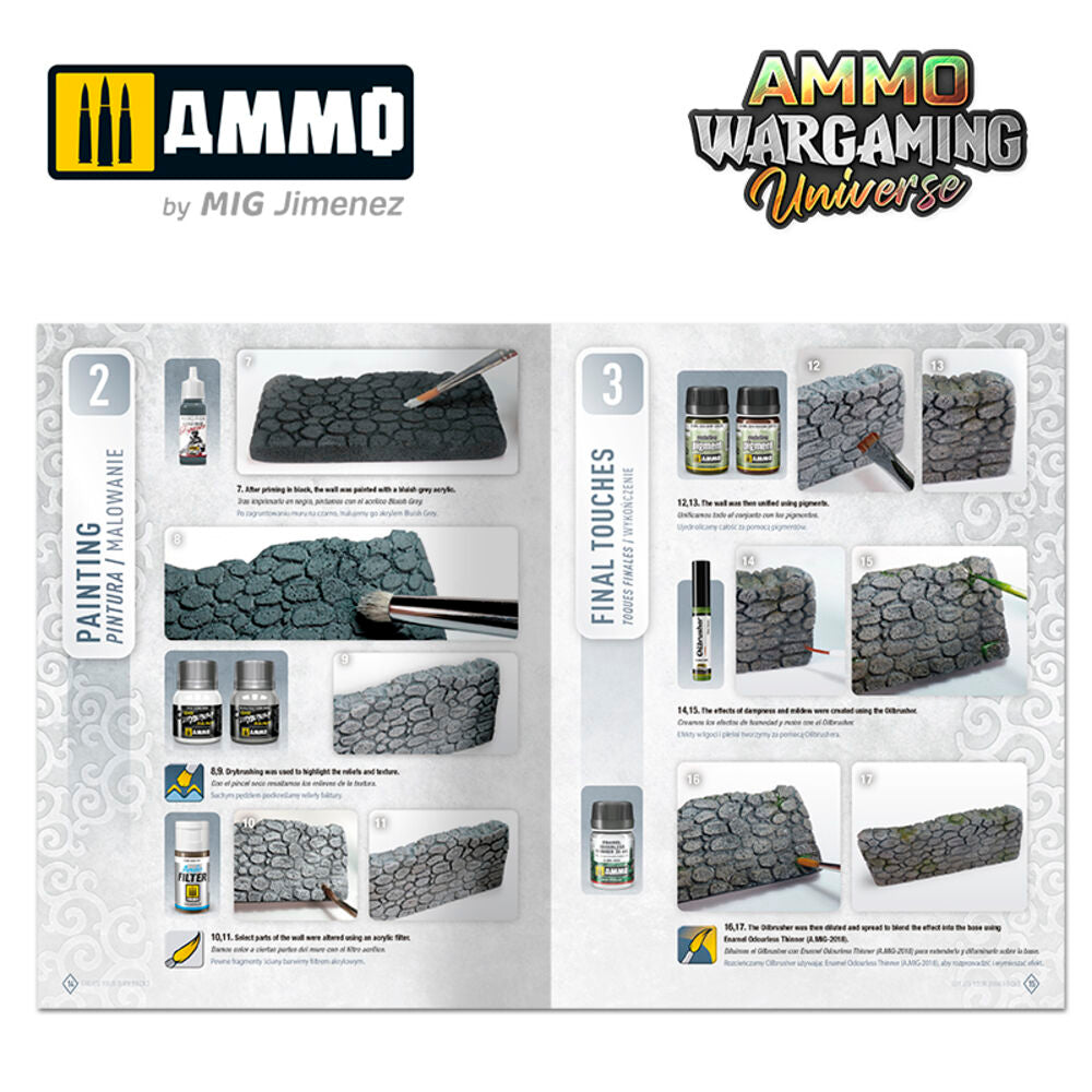 AMMO WARGAMING UNIVERSE Book 11 ��� Create your own Rocks (Multilingual Book)