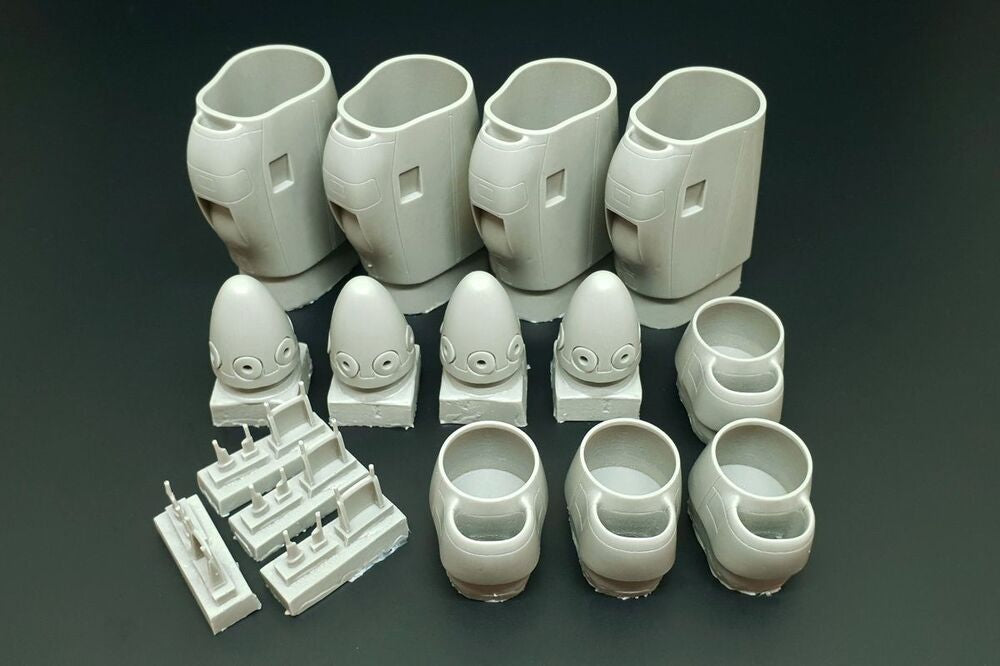 C-130J engine nacells (Italeri kit)