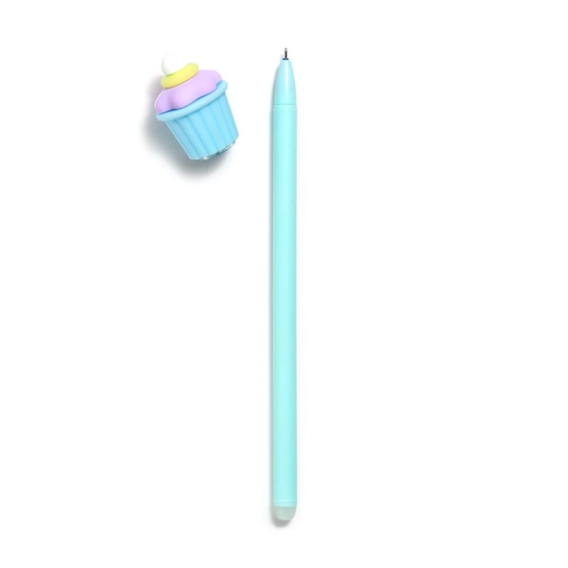 KAWAII - Cupcake  - Head Topper Erasable Gel Pen (Display of 36 pcs)