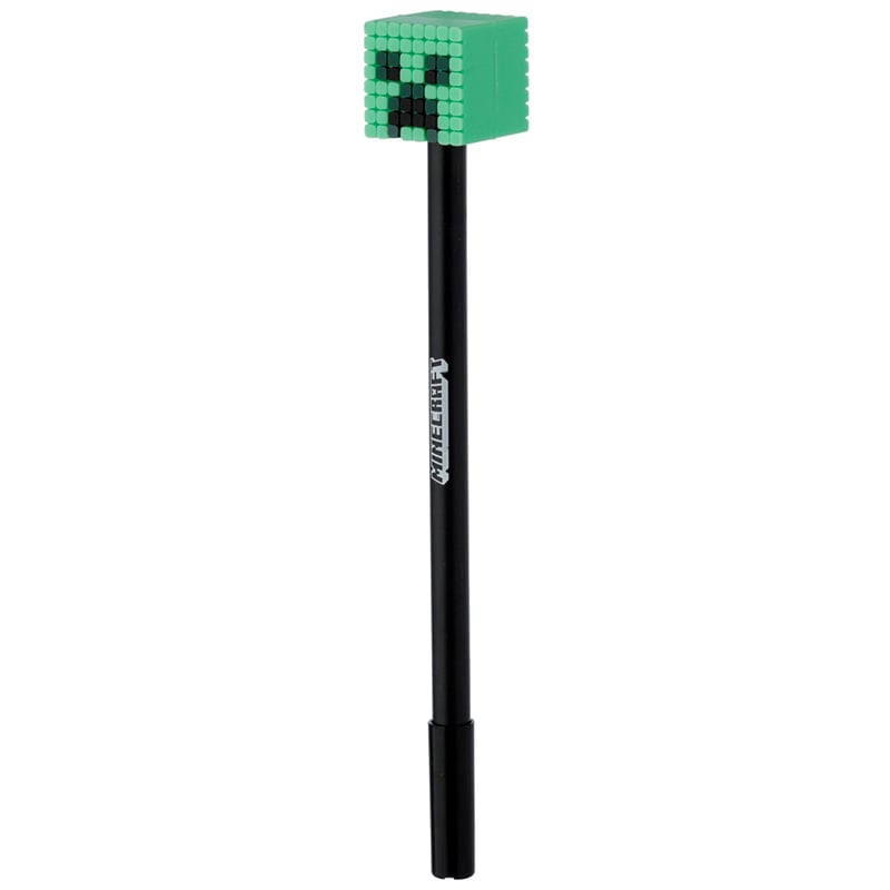 MINECRAFT - Heads - Set of 8 Head Topper Erasable Gel Pen