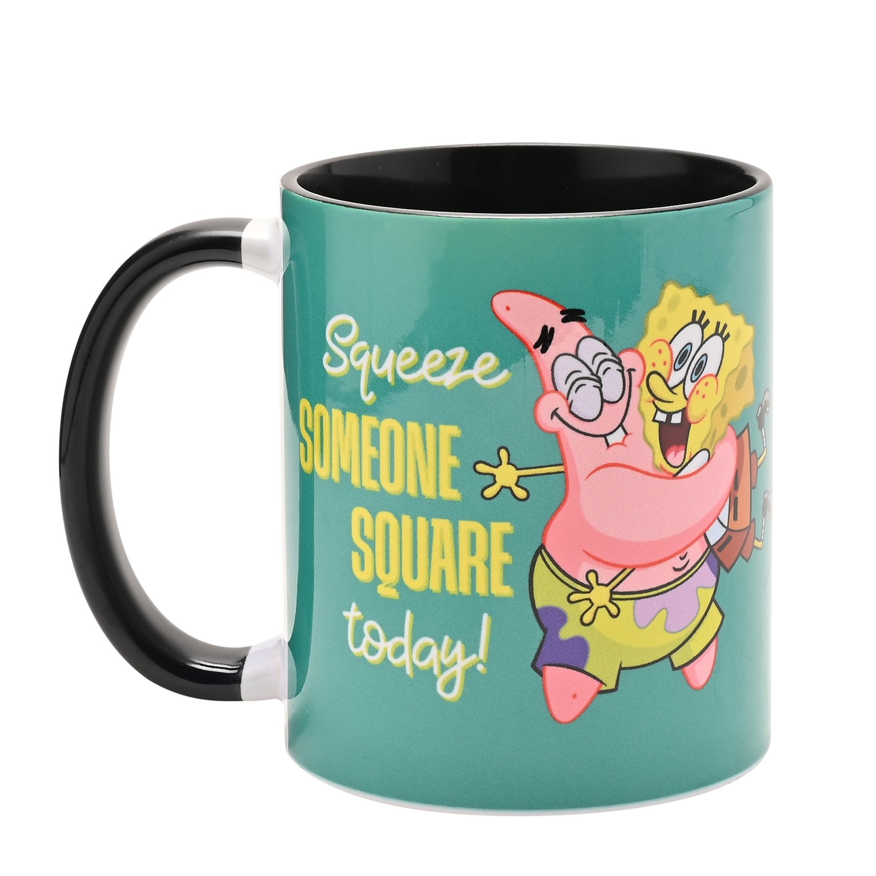 SPONGEBOB - Hug - Inner Colored Mug - 11oz
