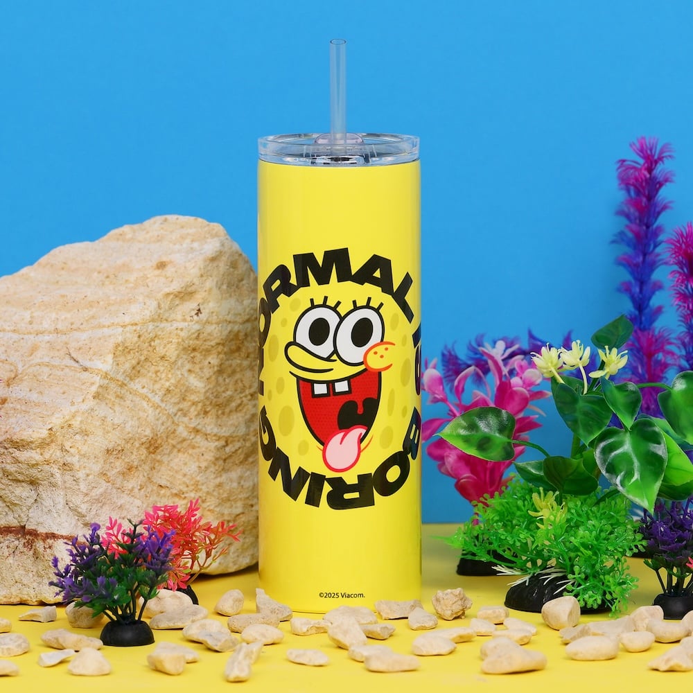 SPONGEBOB - Normal is Boring - Travel Mug 23oz