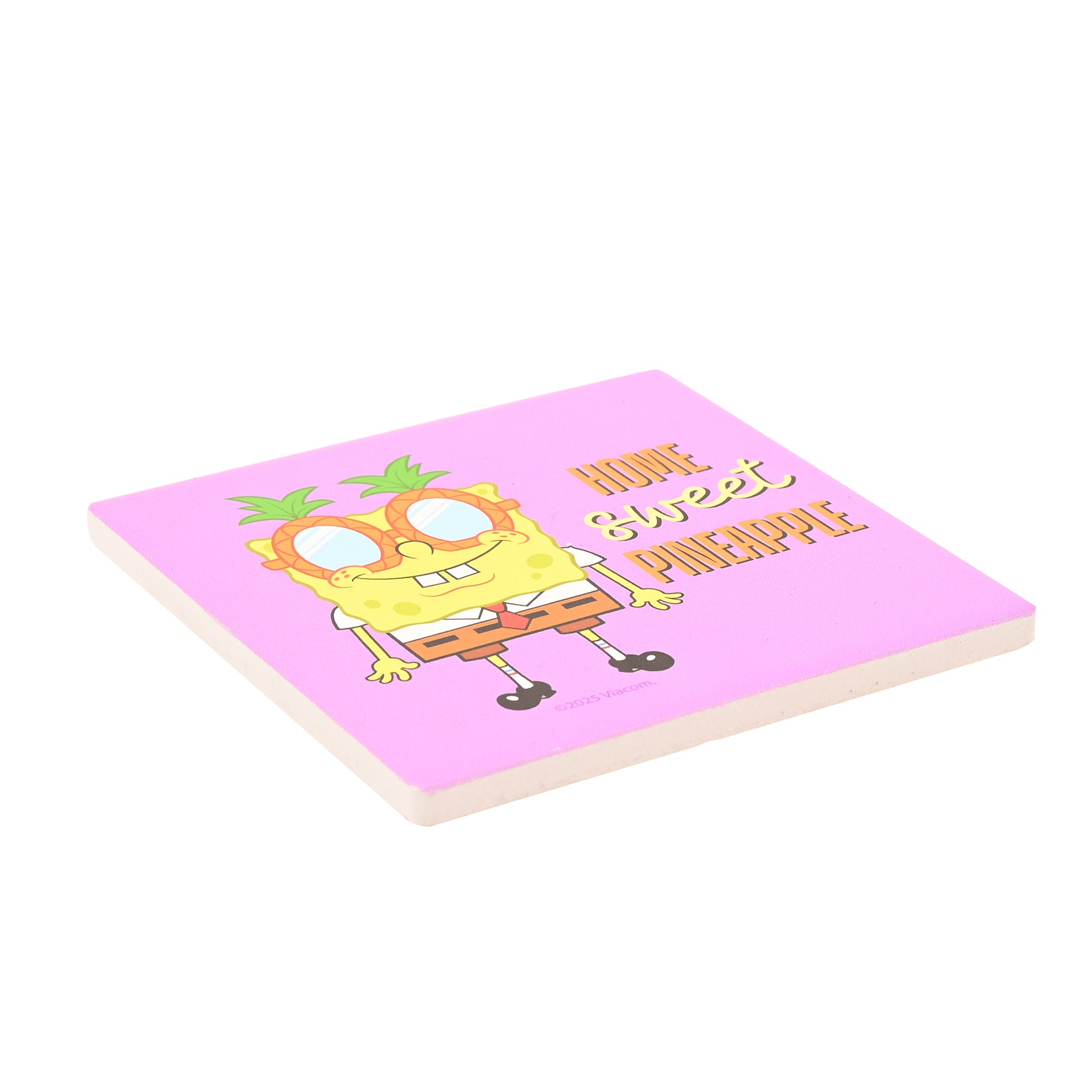 SPONGEBOB - Home Sweet Pineapple - Ceramic Square Coaster